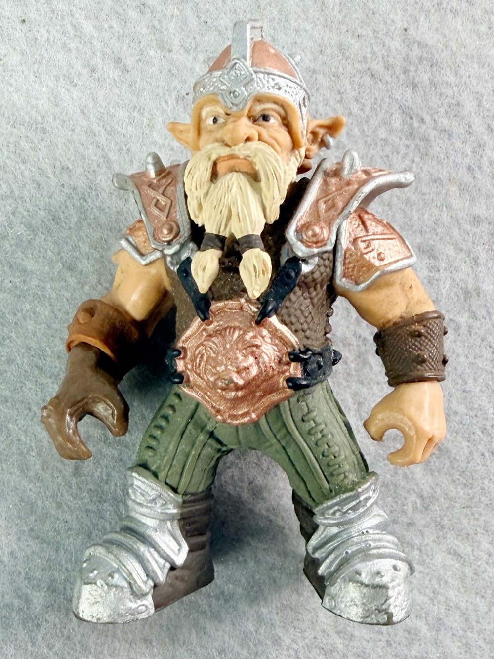 Schleich Eldrador Dwarf Movable Toy Collectible Fantasy Warrior Rare HTF